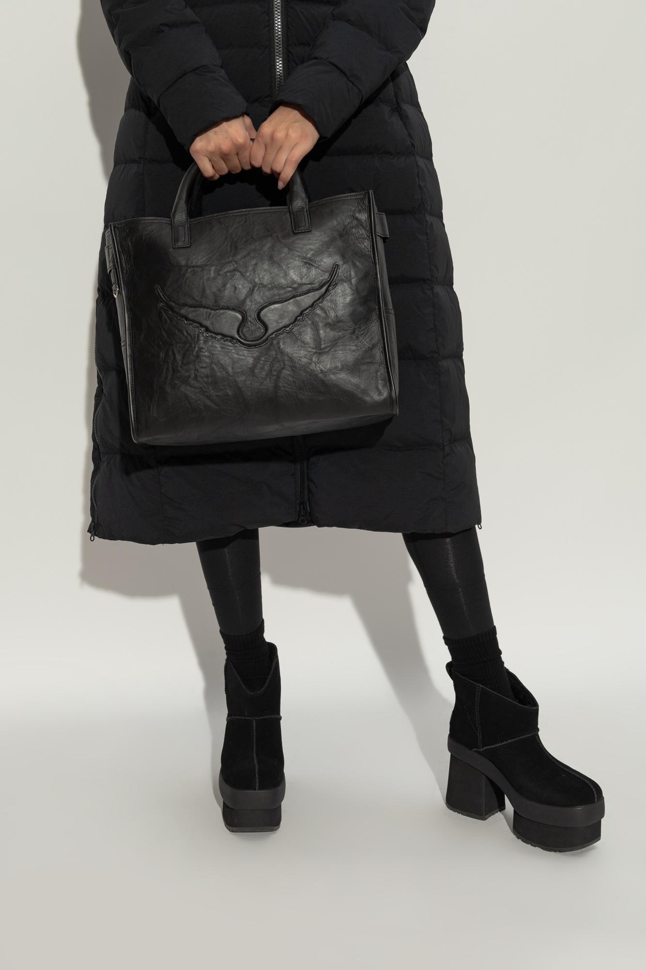 トートバッグ Angel Monogram Bag - Zadig & Voltaire - Synthetic - Black Angel Tote Bag Monogram Black for Women | Zadig&Voltaire
