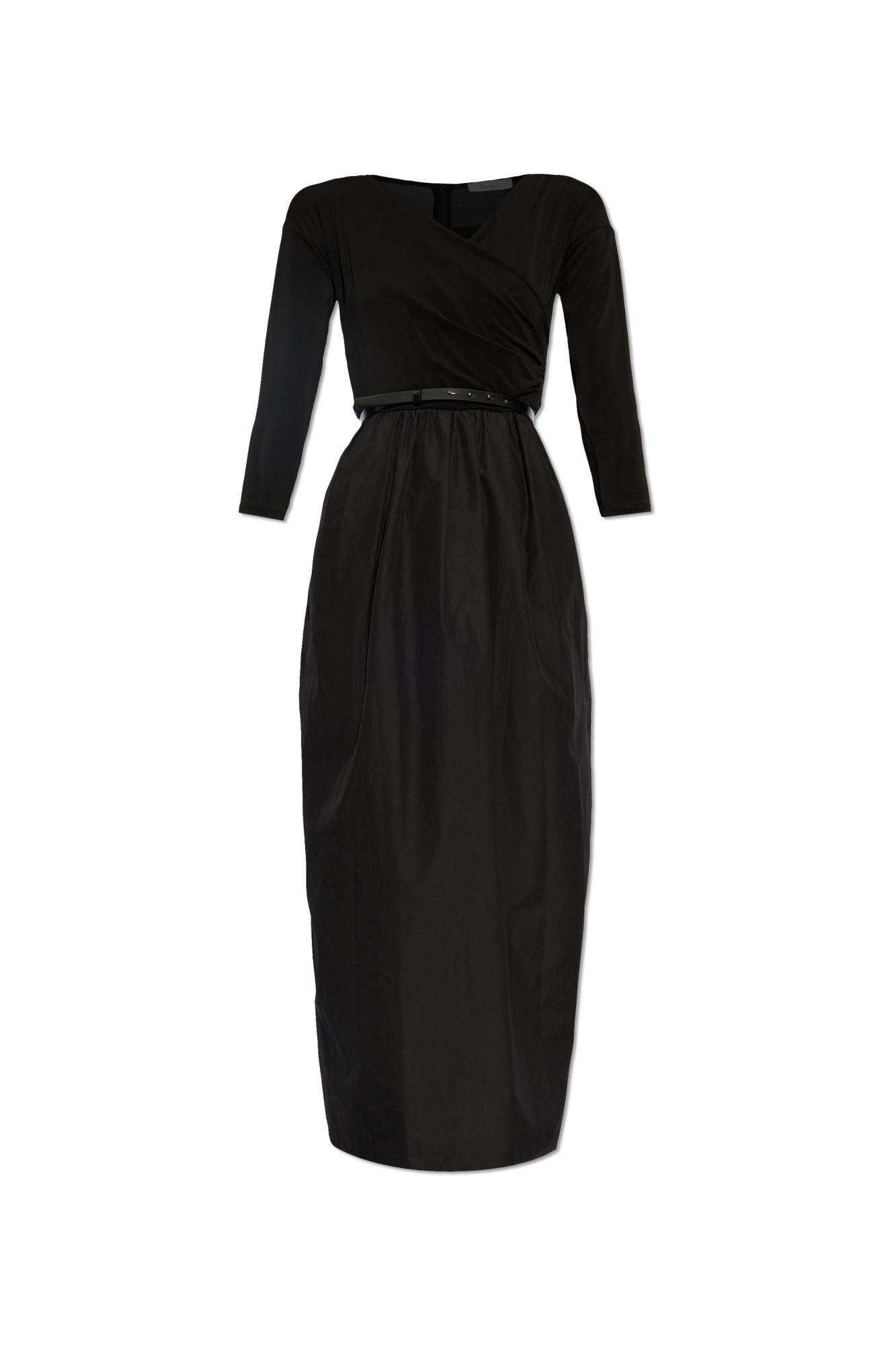 Max Mara Dress Kaiser in Black | Lyst