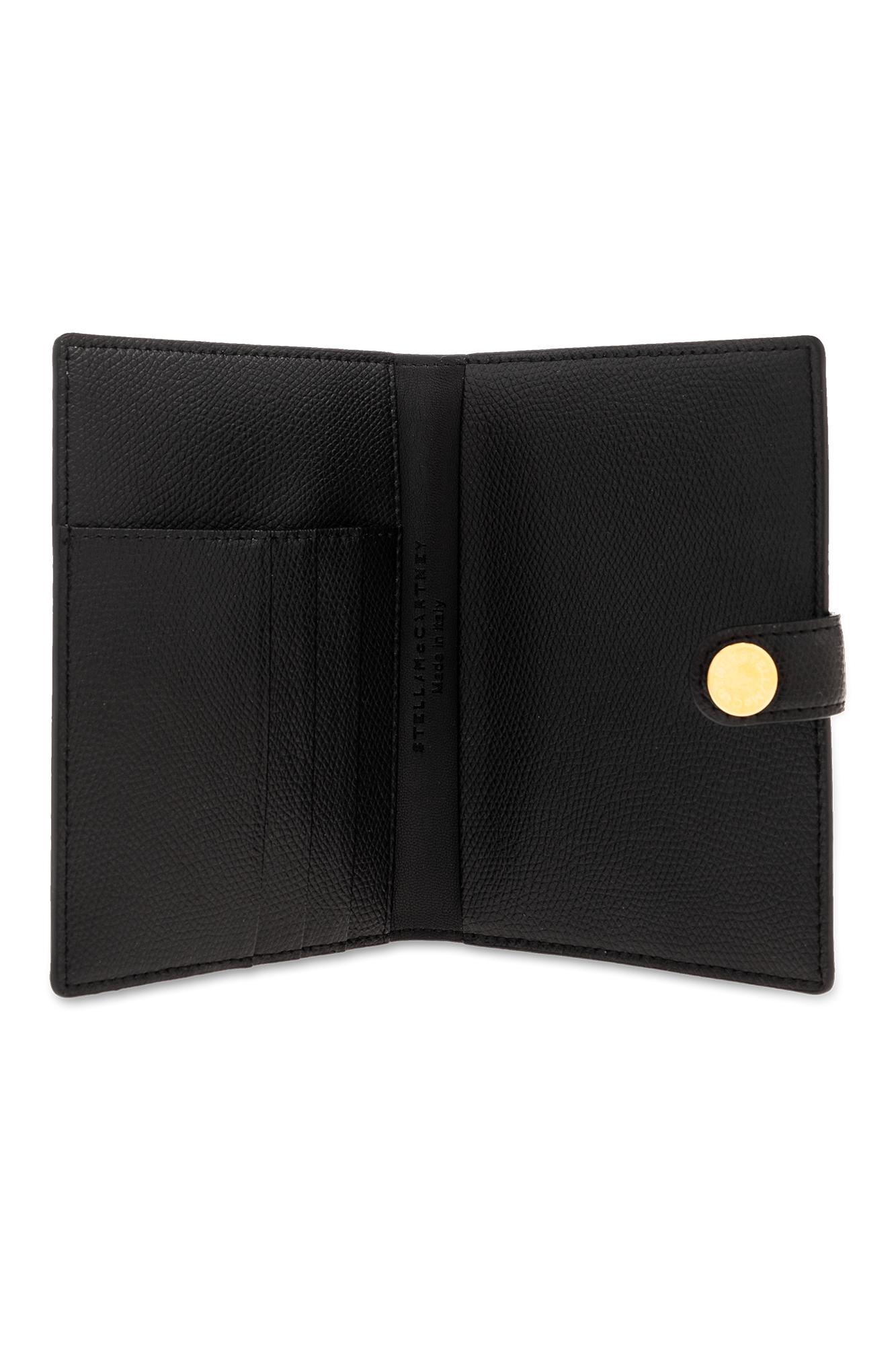 Stella McCartney Card Case With Logo, in Black