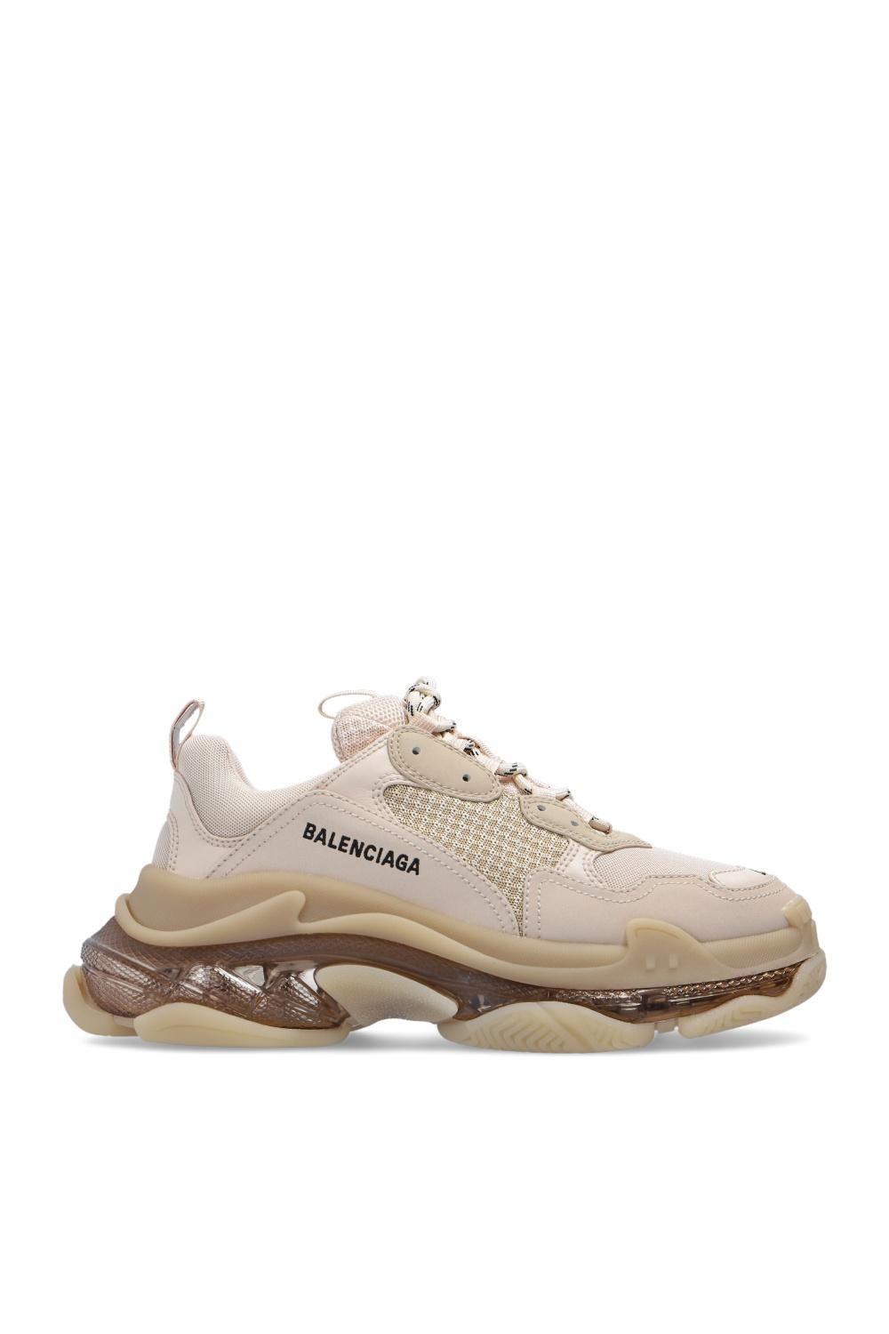 Balenciaga Leather Triple S Sneaker in Nude (Natural) - Save 20% - Lyst