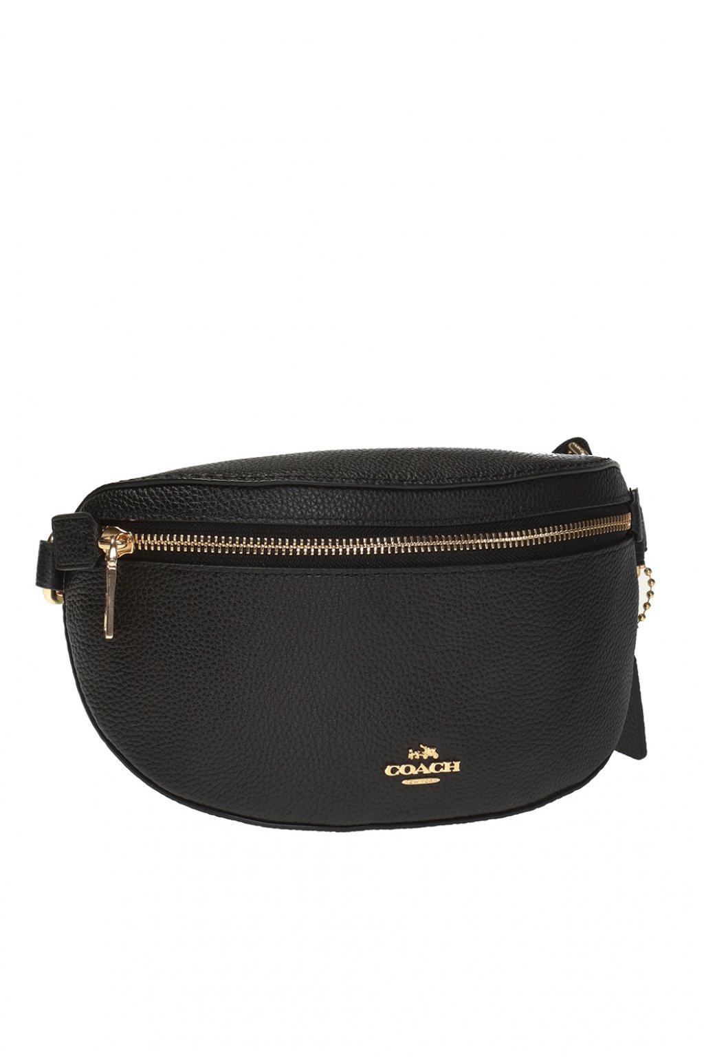 COACH Leather Belt Bag in Black/Gold (Black) - Save 10% | Lyst