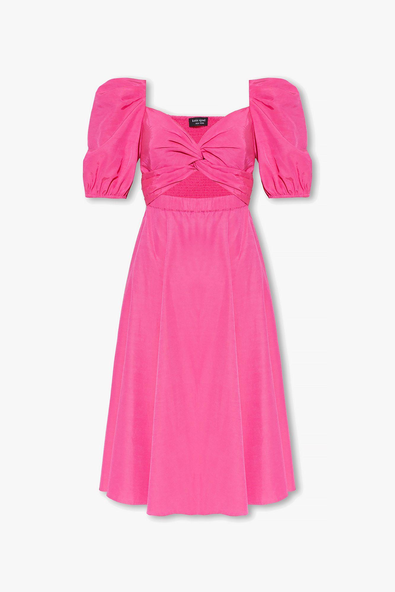 Kate Spade Dress With Cut-outs in Pink | Lyst