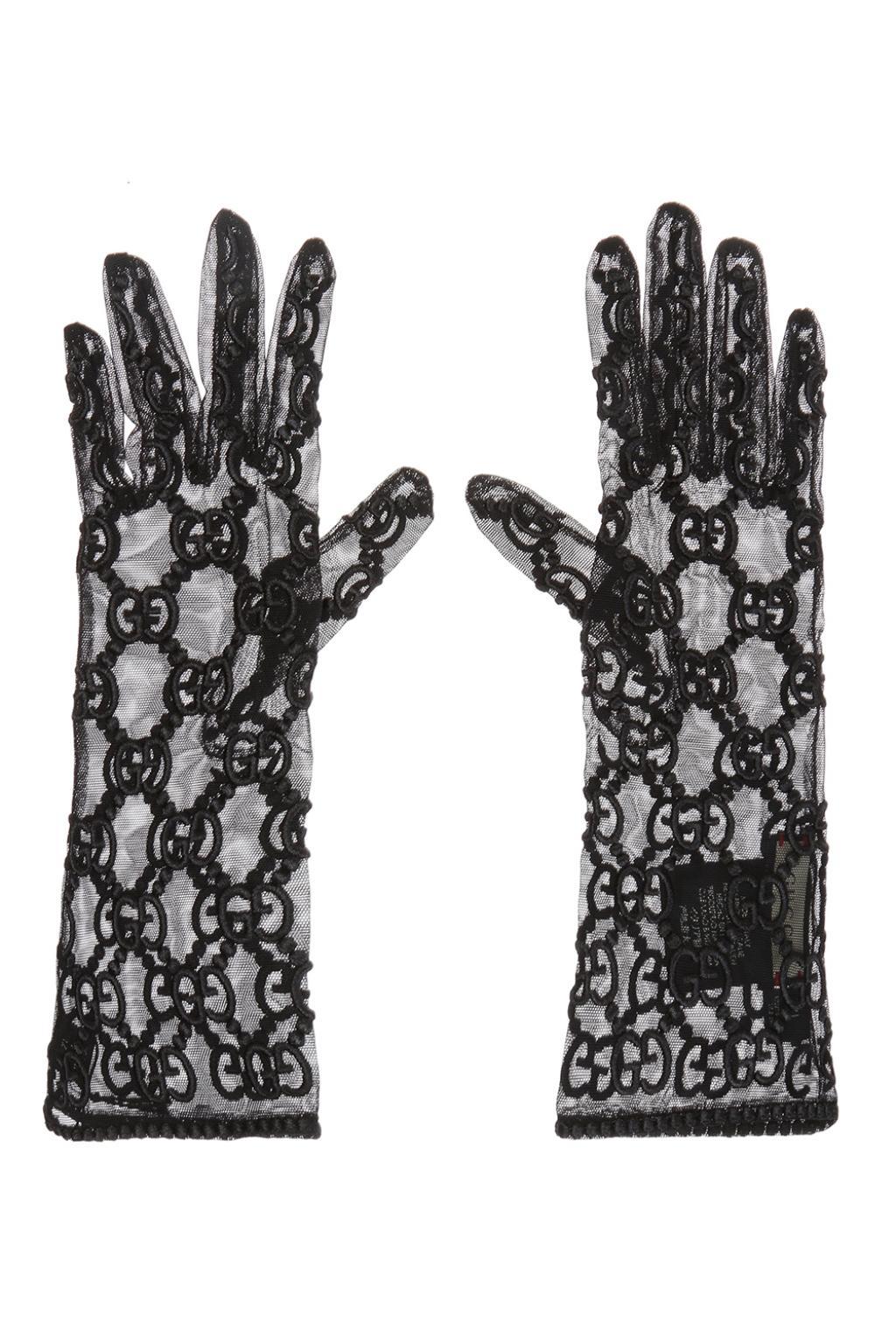 gucci sheer gloves