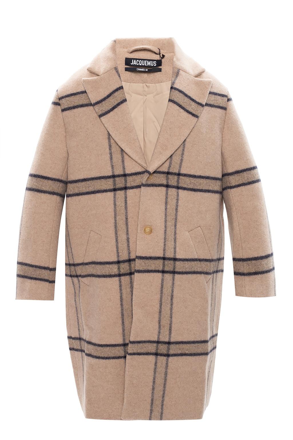 Jacquemus 'le Manteau' Coat Beige in Natural for Men | Lyst