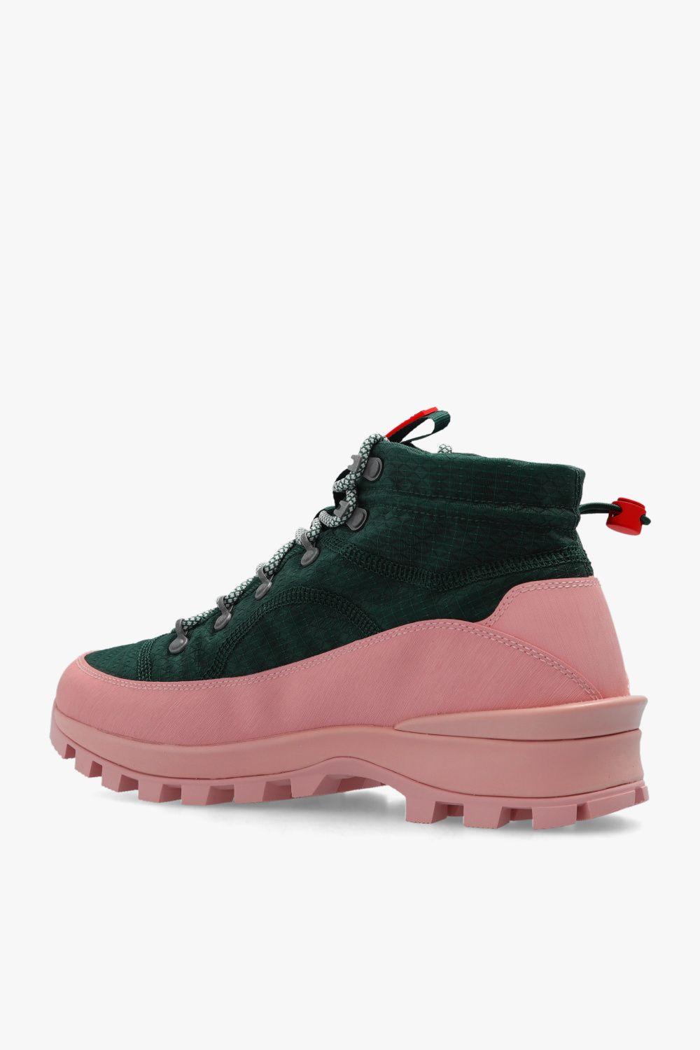 HUNTER 'travel Explorer' Boots in Pink | Lyst