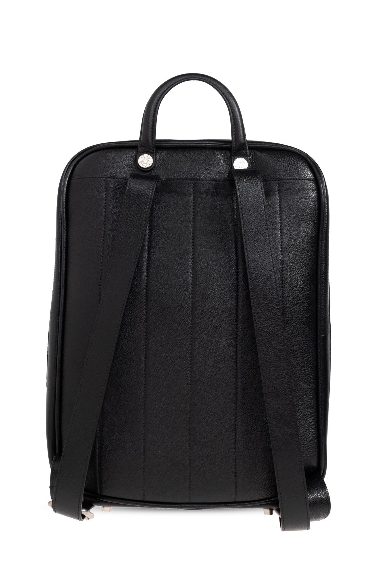Acne Studios Leather Backpack 'Camero Gym' in Black | Lyst Acne Studios Leather Backpack 'Camero Gym' in Black | Lyst