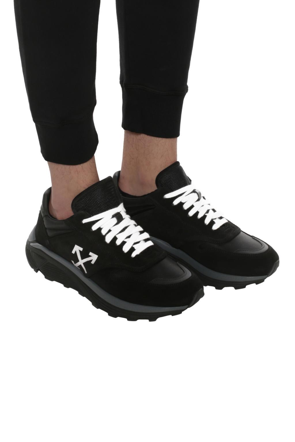 off white jogger trainers