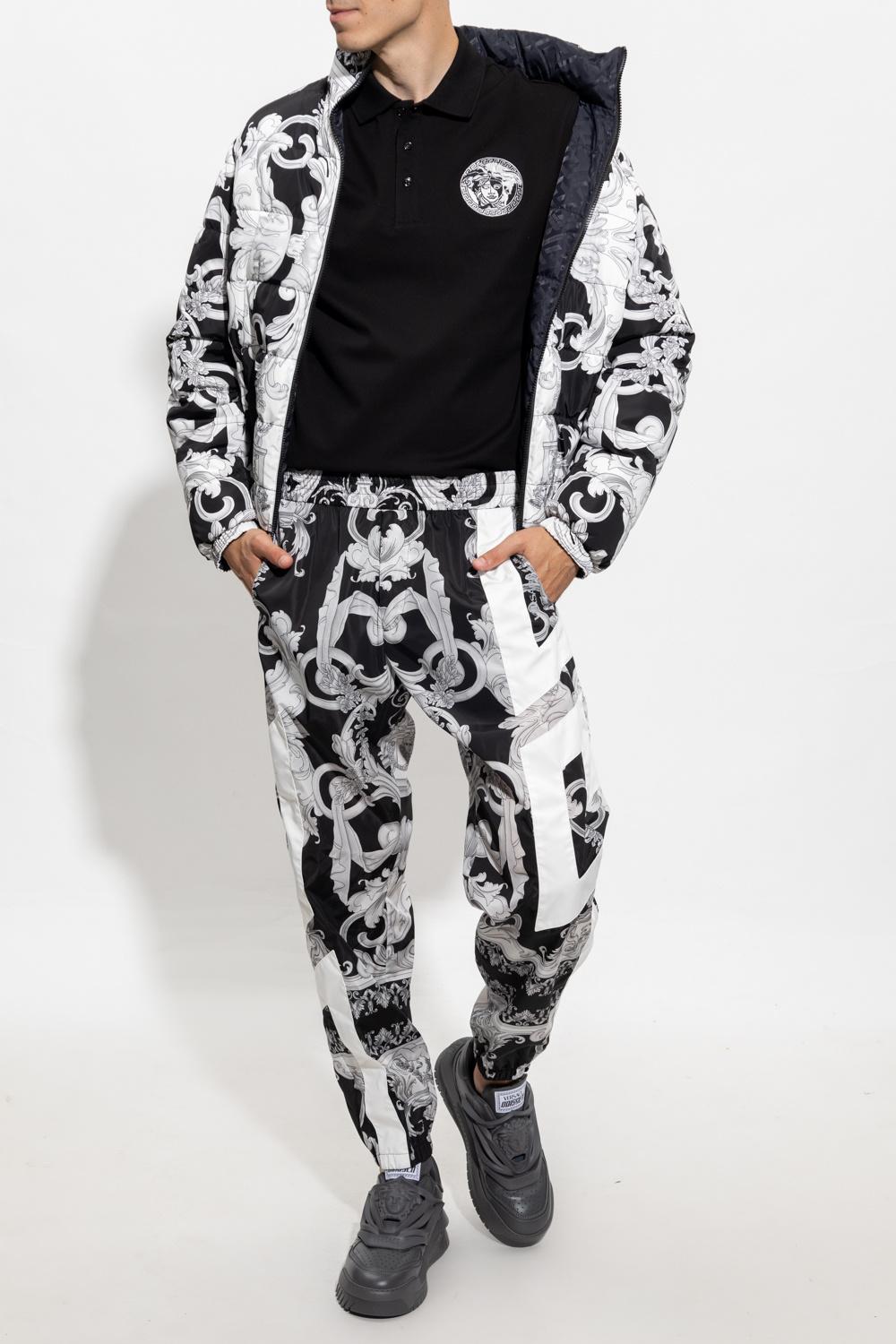 Versace Reversible Jacket in White for Men Lyst