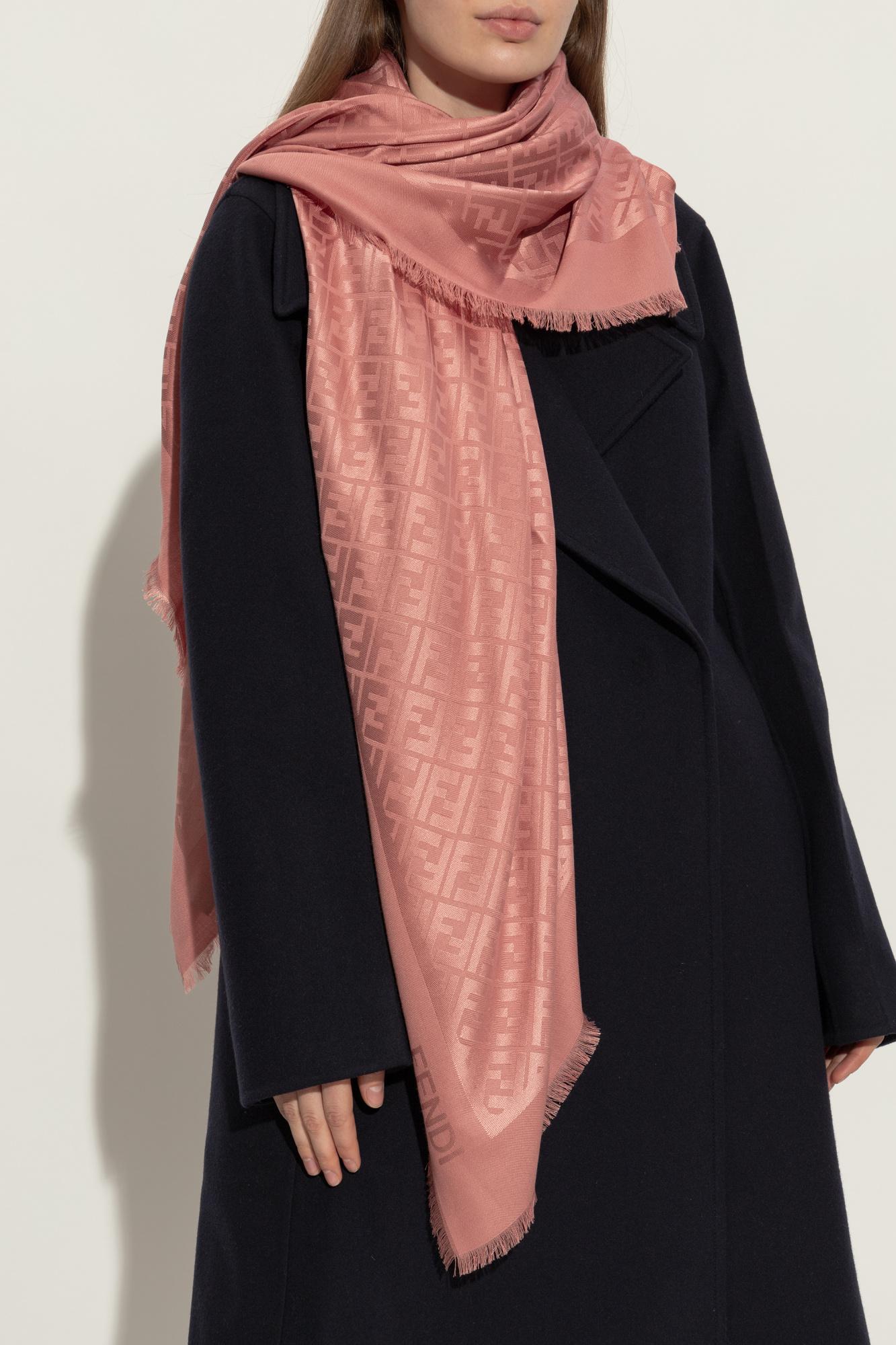 Fendi Scarf With Monogram, in Pink Lyst UK