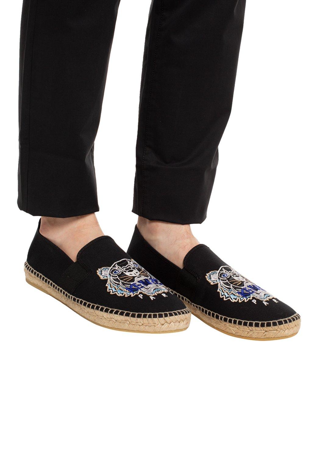 kenzo black espadrilles