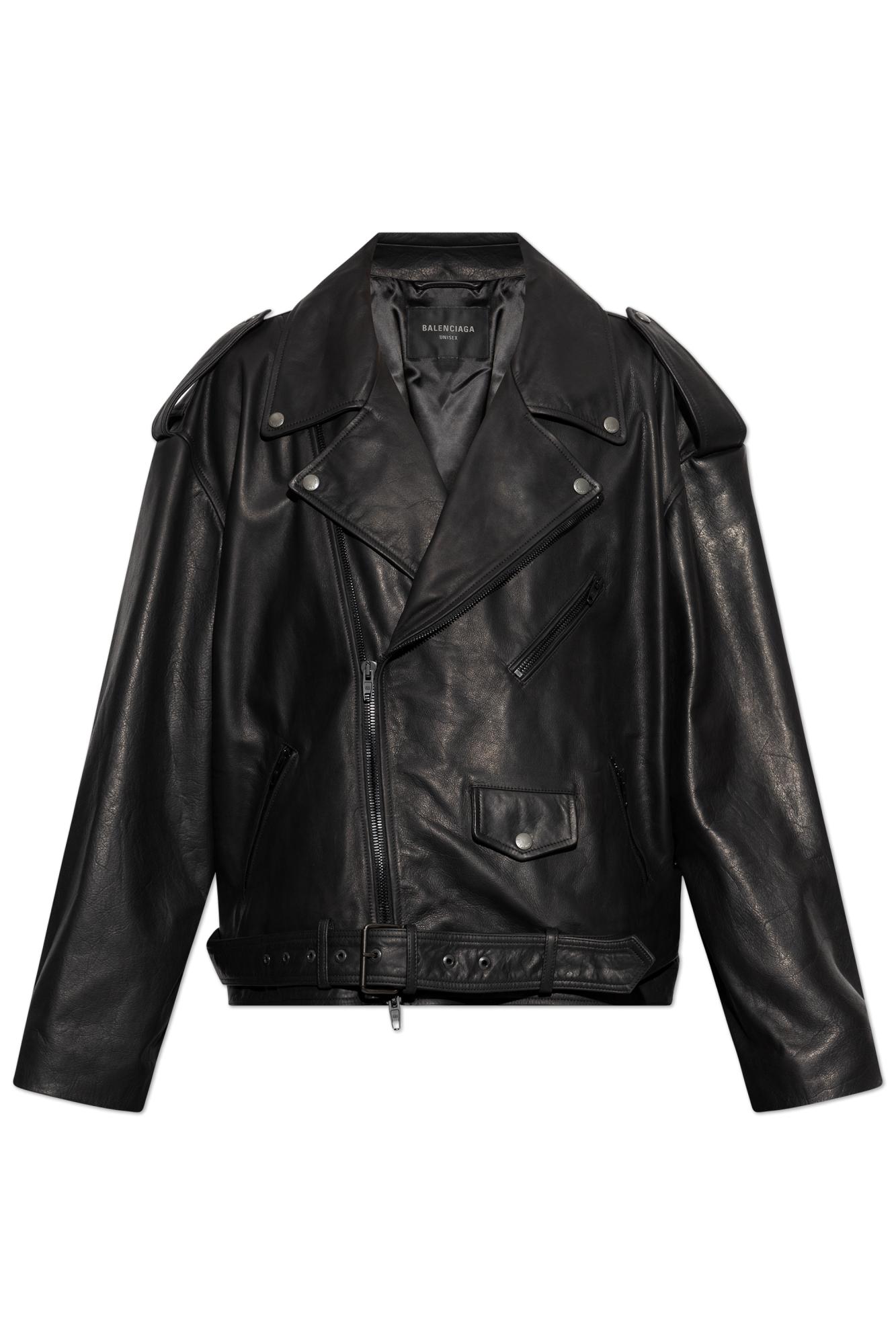 【バレンシアガ】 Jackets - Leather Jackets ジャケット BALENCIAGA バレンシアガ サイズ44 719225 TLS01 フーデッド