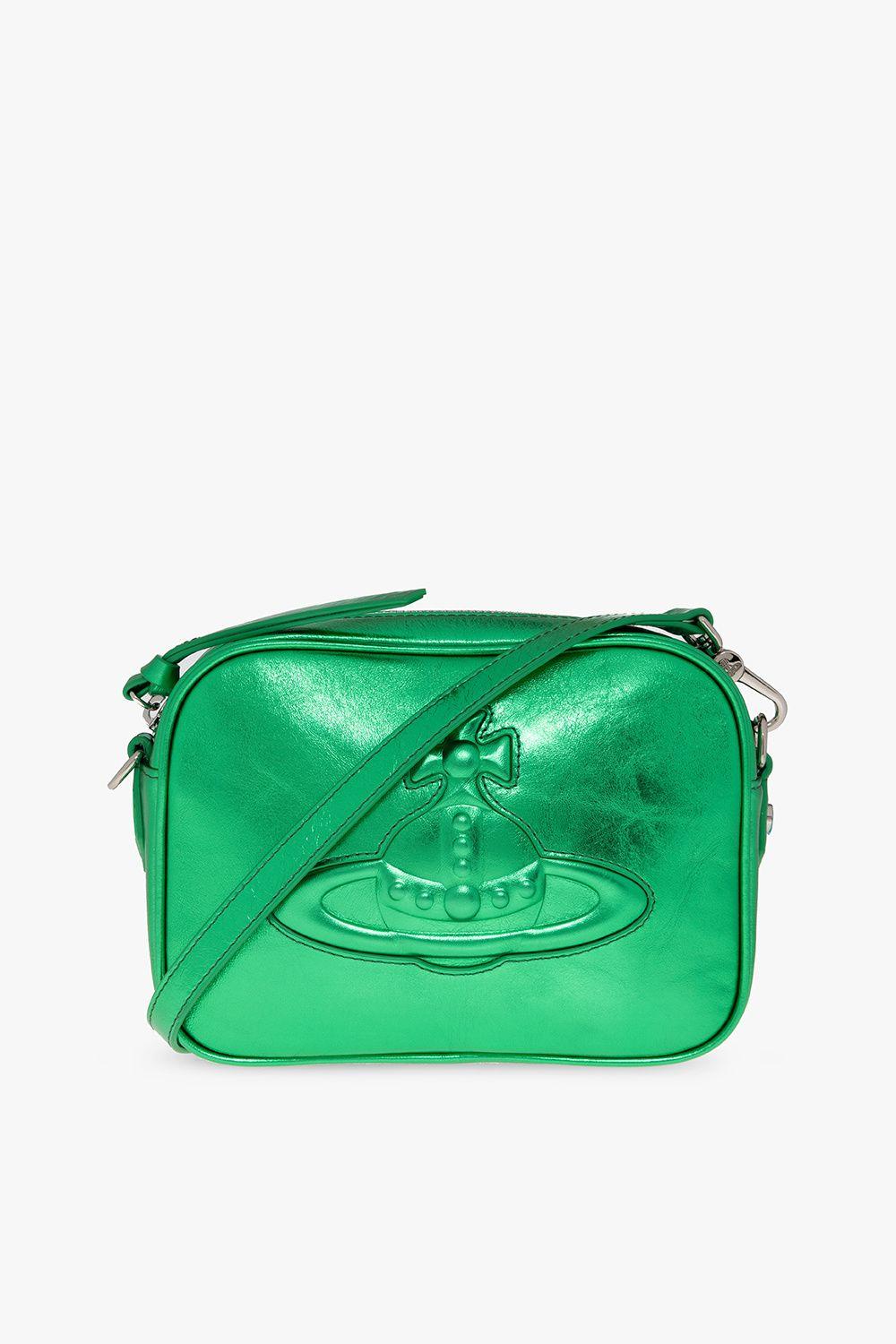 Vivienne Westwood 'anna' Shoulder Bag in Green Lyst