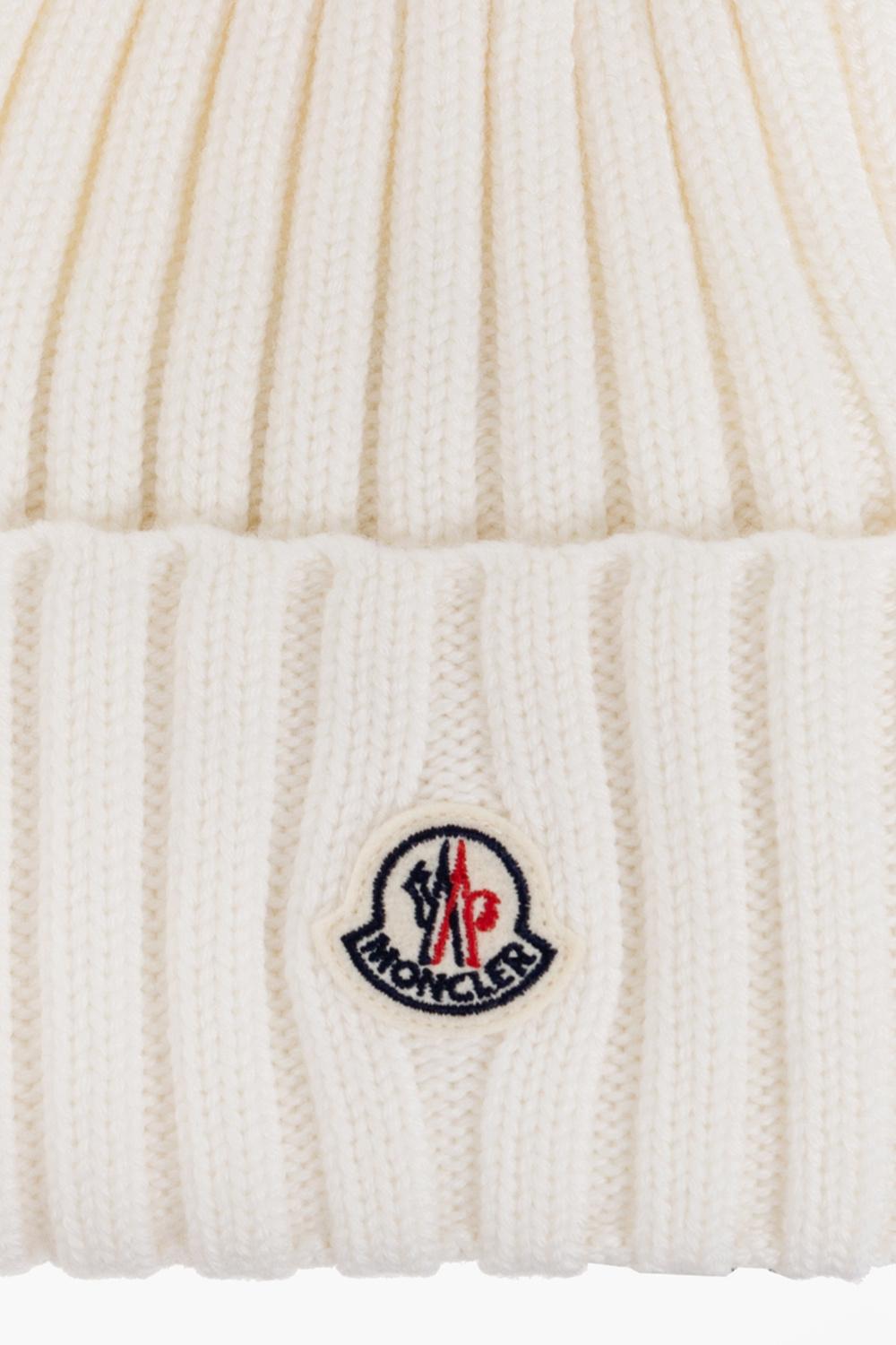 Cream hotsell moncler hat