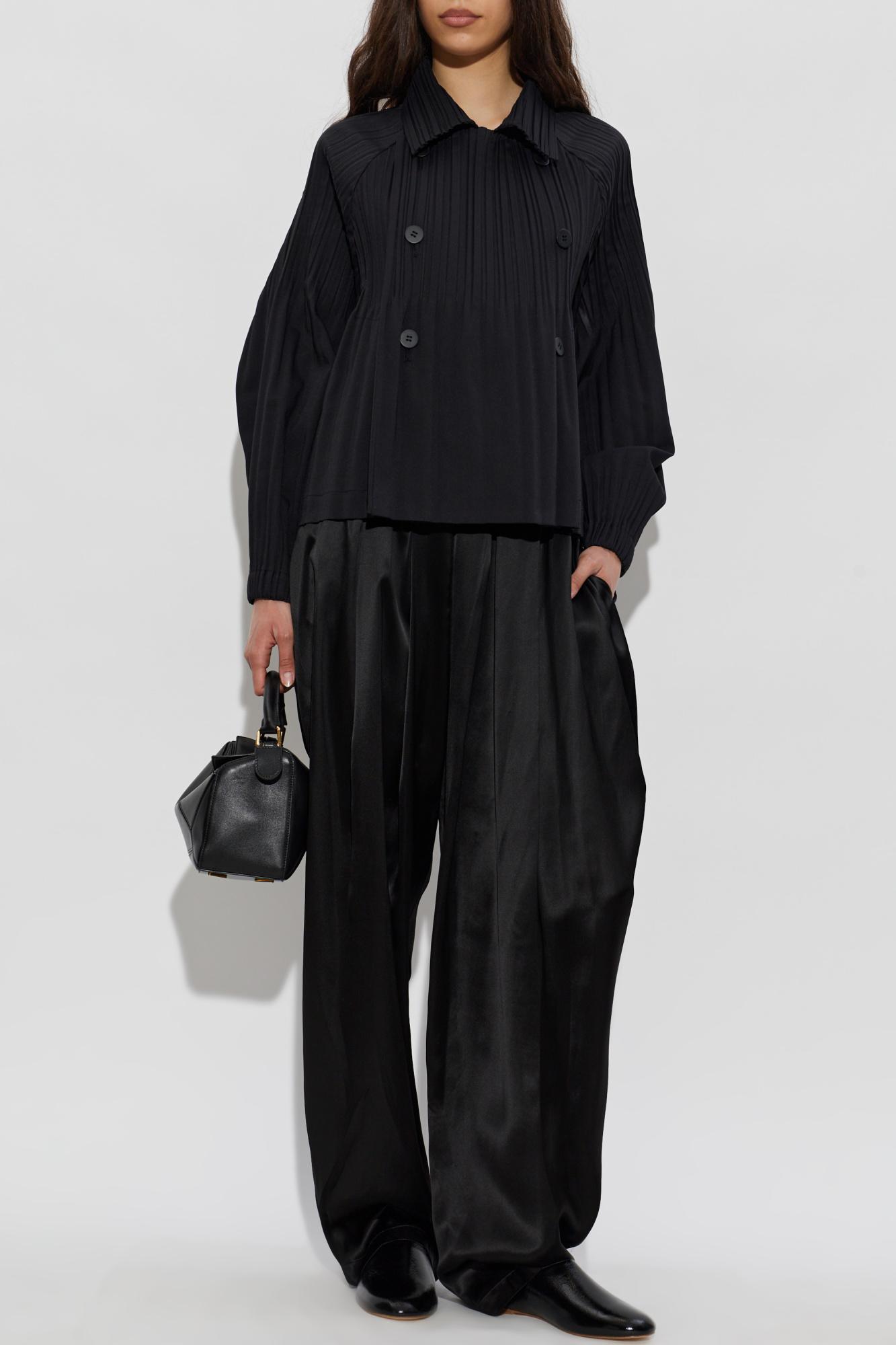 ✨*懿様 PLEATS PLEASE ISSEY MIYAKE　ジャケット　黒 Pleats Please Issey Miyake Pleated Jacket | Nordstrom