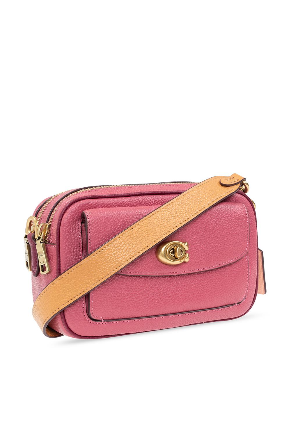 COACH 'willow Camera' Shoulder Bag in Pink | Lyst