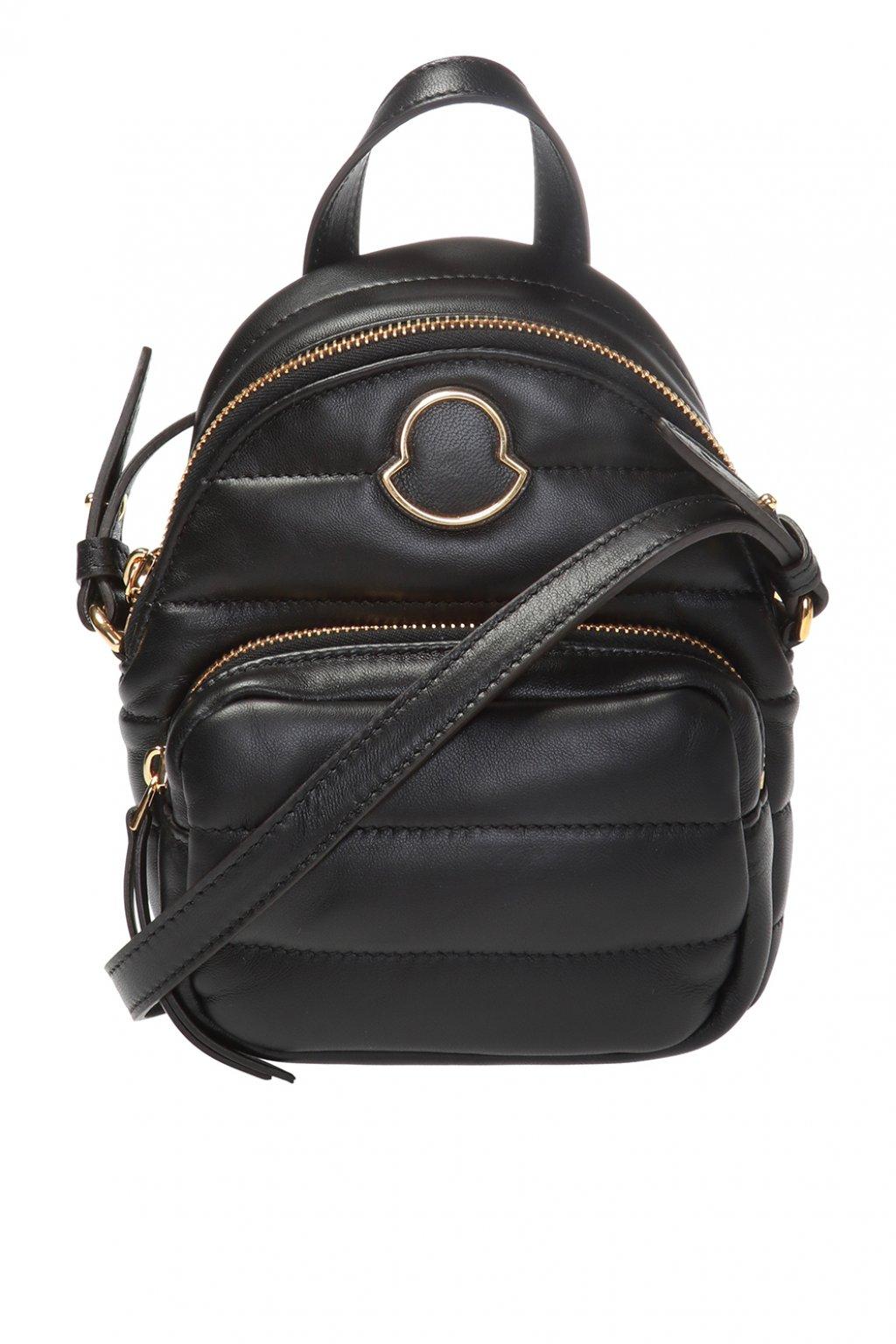 Moncler Kilia Small Leather Backpack in Black - Lyst