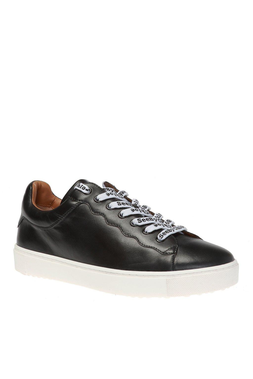 chloe sneakers black