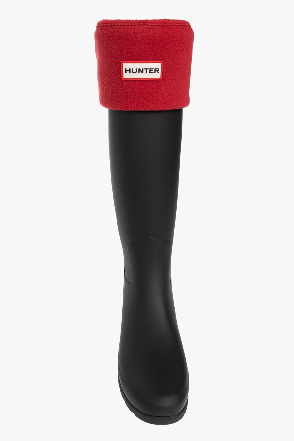 HUNTER Tall Boot Socks in Red for Men 