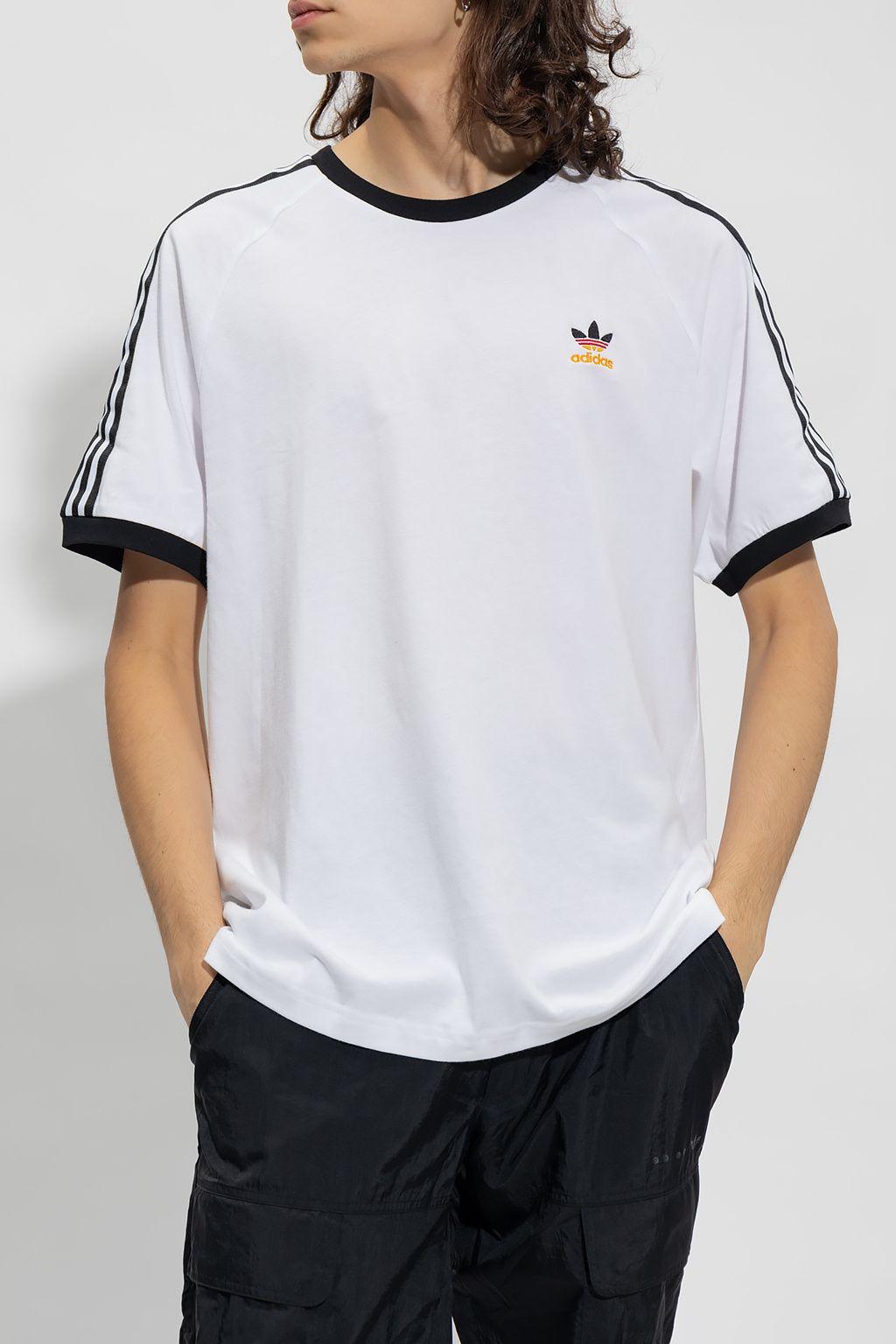 adidas Originals T-shirt With Logo in White for Men | Lyst