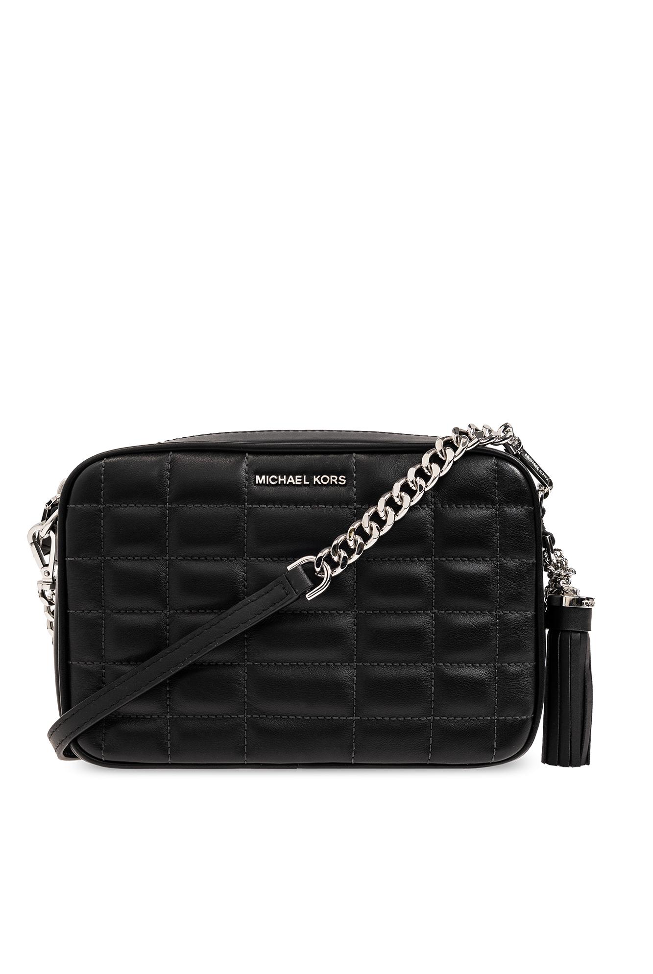 MICHAEL Michael Kors Quilted Shoulder Bag in Black Lyst UK