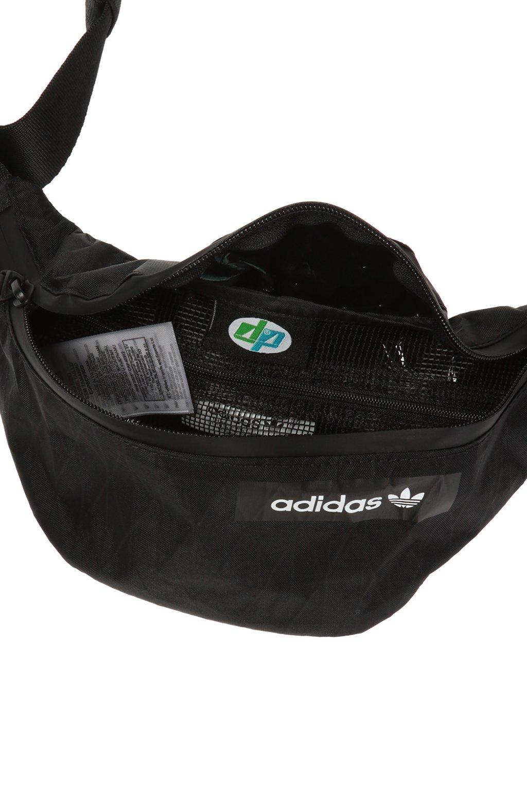 adidas Originals Synthetic Branded Belt Bag in Black for Men - Lyst