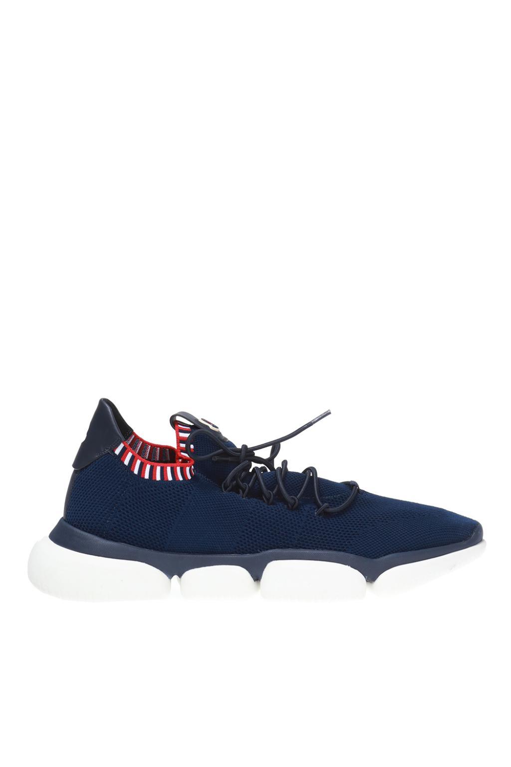 Moncler Rubber 'the Bubble' Sneakers Navy Blue for Men - Lyst