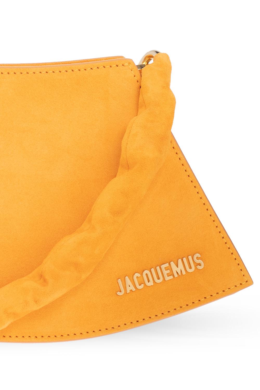 NWT Jacquemus Light Green Suede La Vague Shoulder Bag