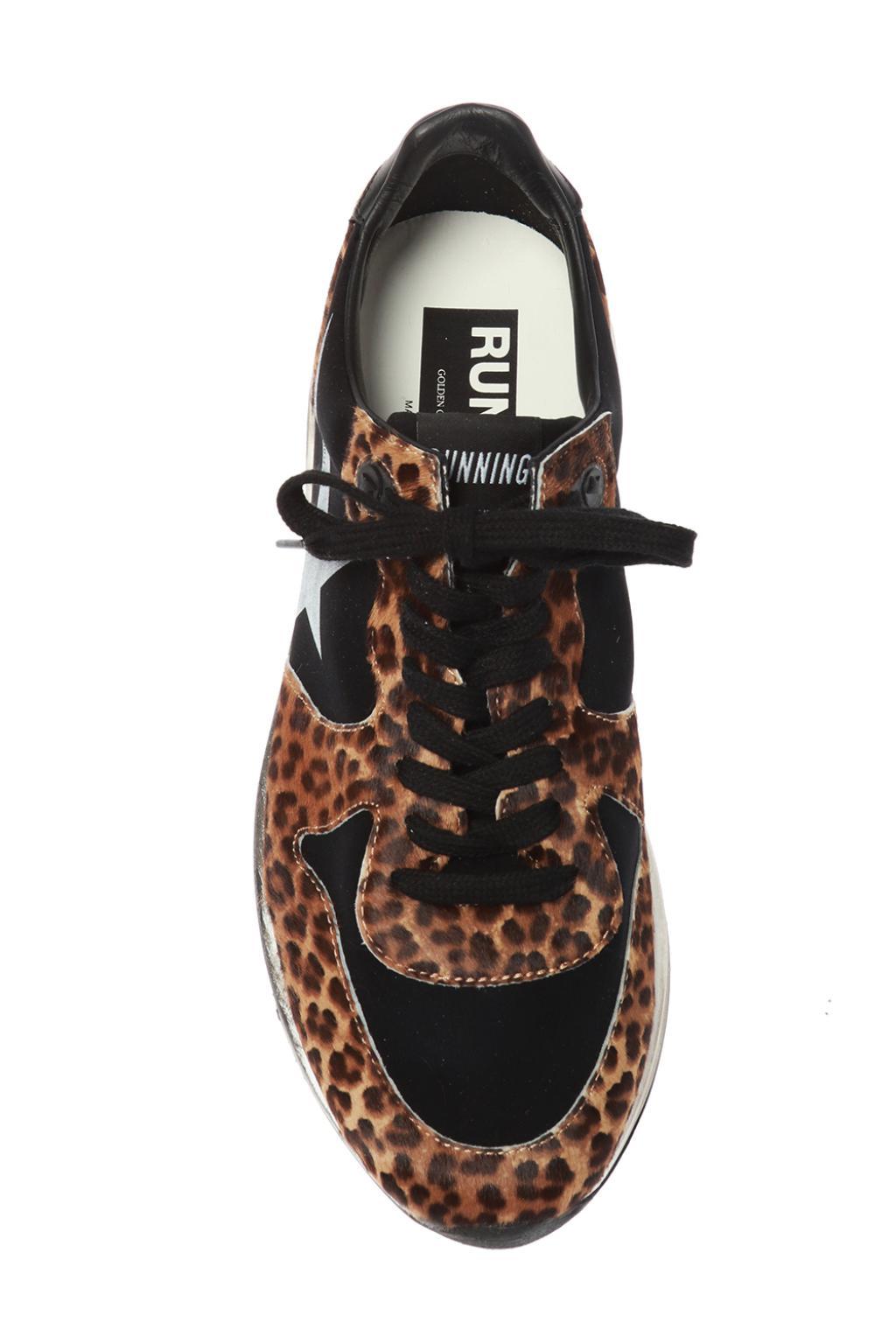spice leopard running sole sneaker