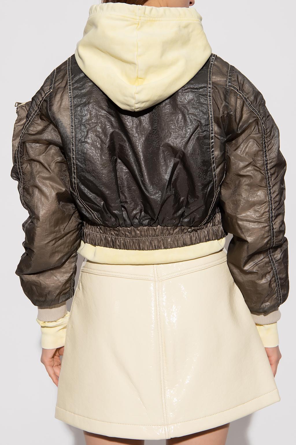 DIESEL 'g-khloe-a' Jacket in Green | Lyst