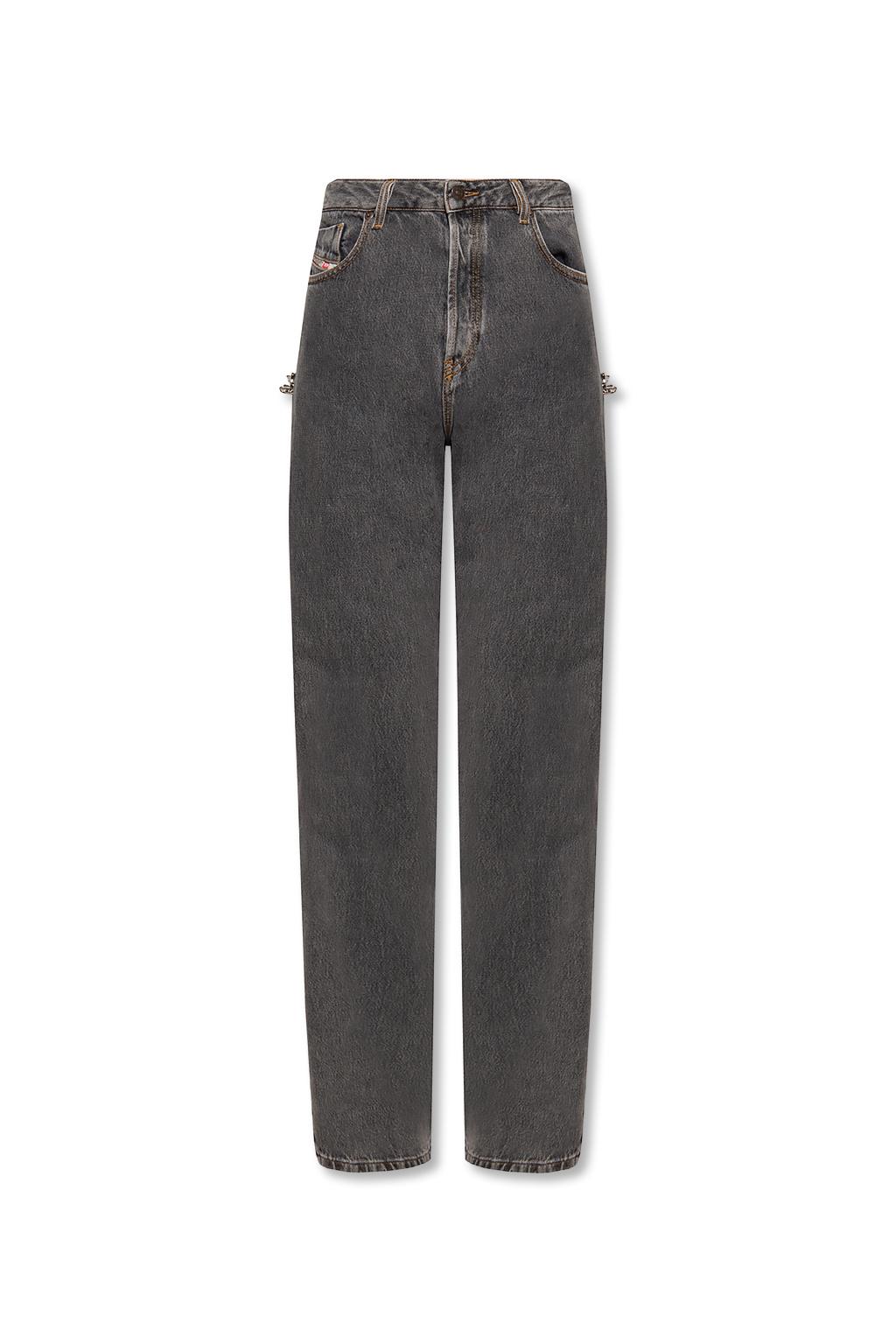 DIESEL '1955' Jeans With Side Stripes in Gray for Men | Lyst DIESEL '1955' Jeans With Side Stripes in Gray for Men | Lyst