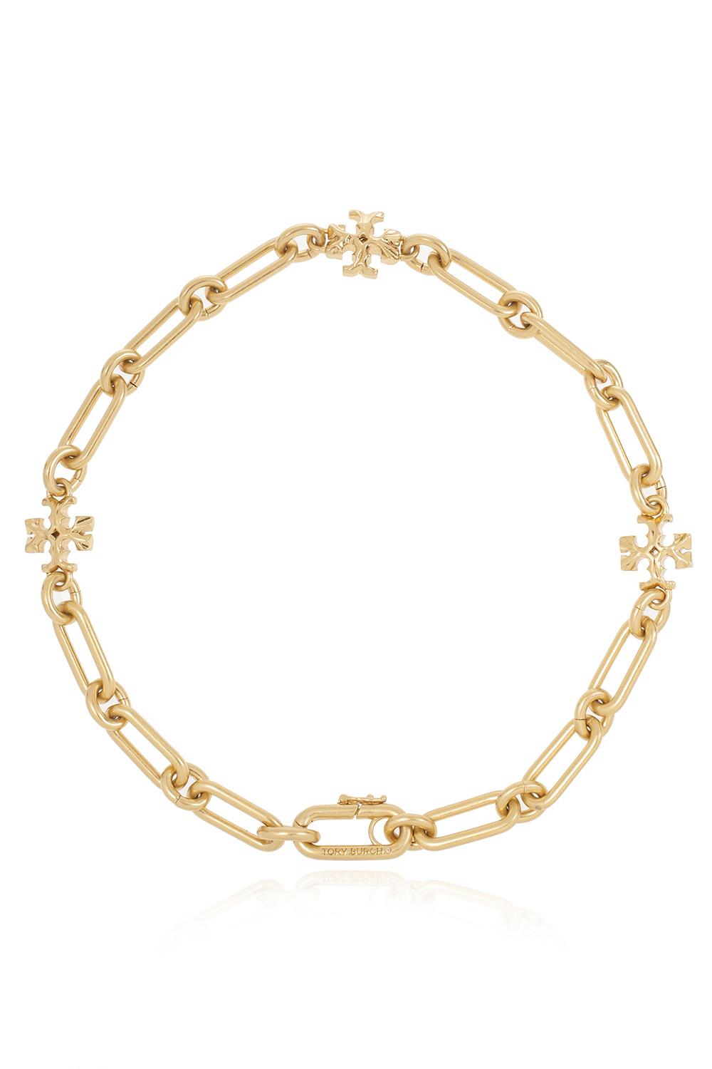 Tory Burch Roxanne Chain Short Necklace 