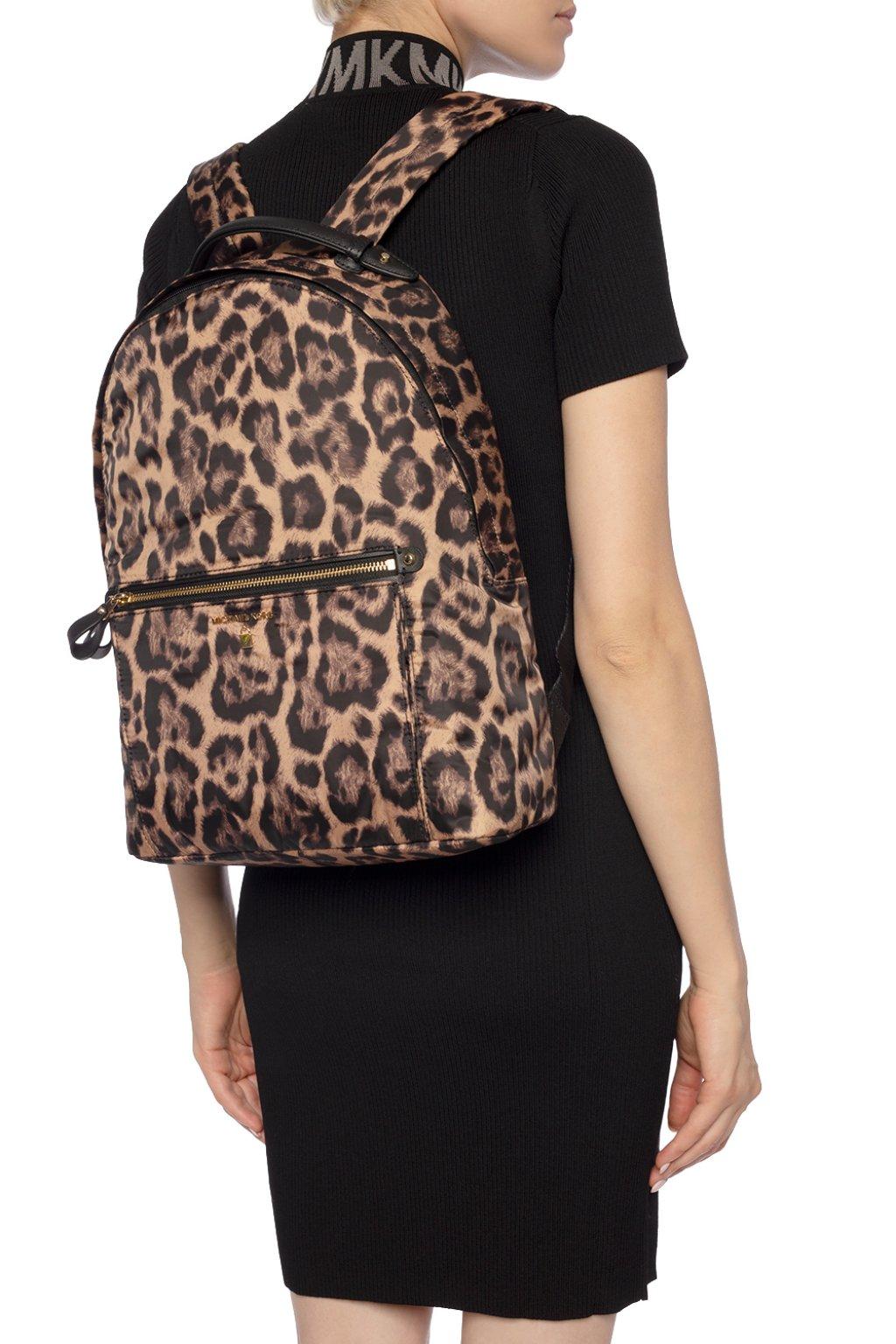 Michael 'kelsey' Leopard Print Backpack in | Lyst