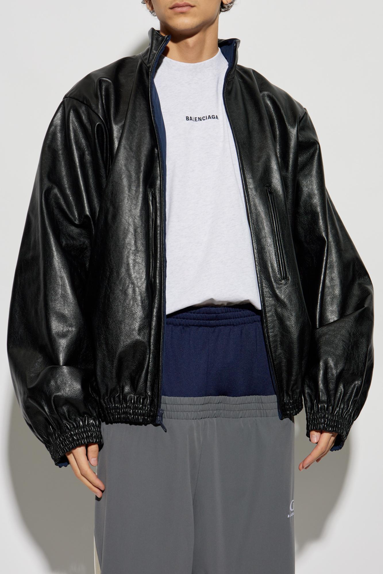 Balenciaga Reversible Jacket in Blue for Men | Lyst