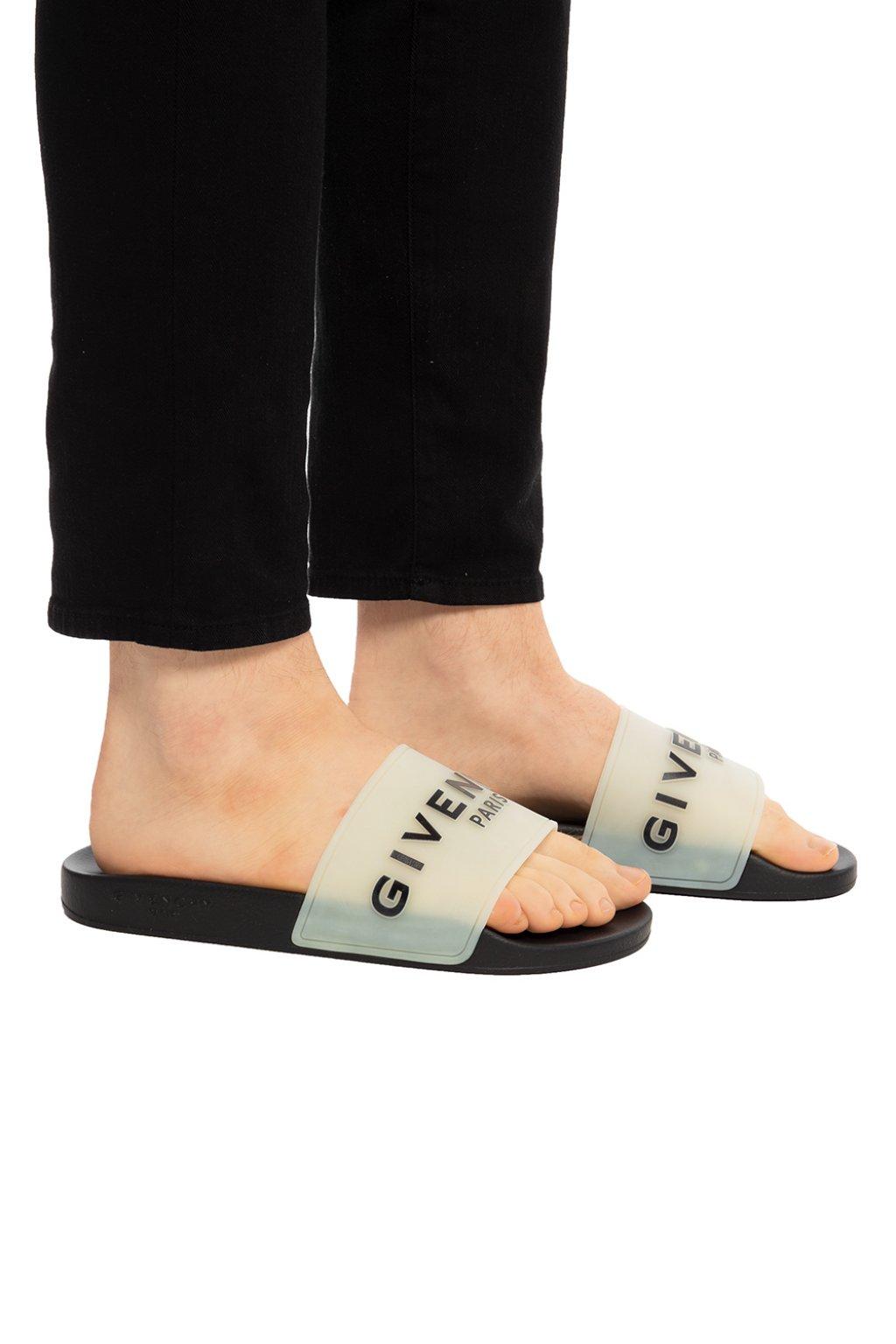Glow-in-the-dark Rubber Slide Sandals 
