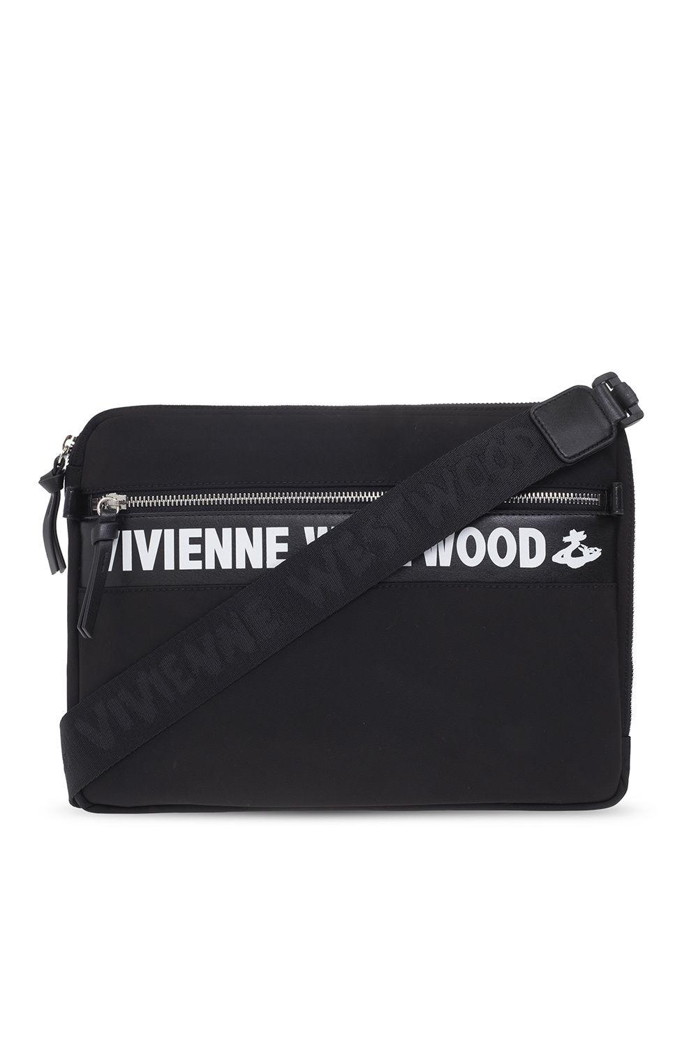 Vivienne Westwood 'lisa' Laptop Bag in Black | Lyst