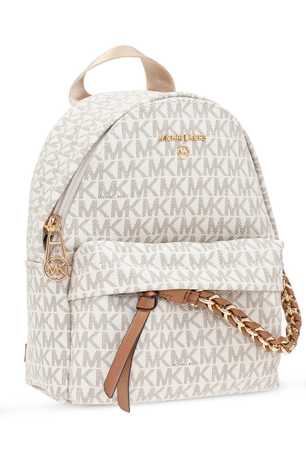michael kors backpack cream