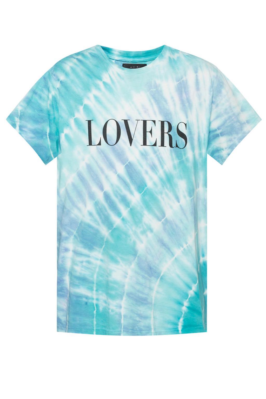Amiri Cotton Blue Tie-dye \