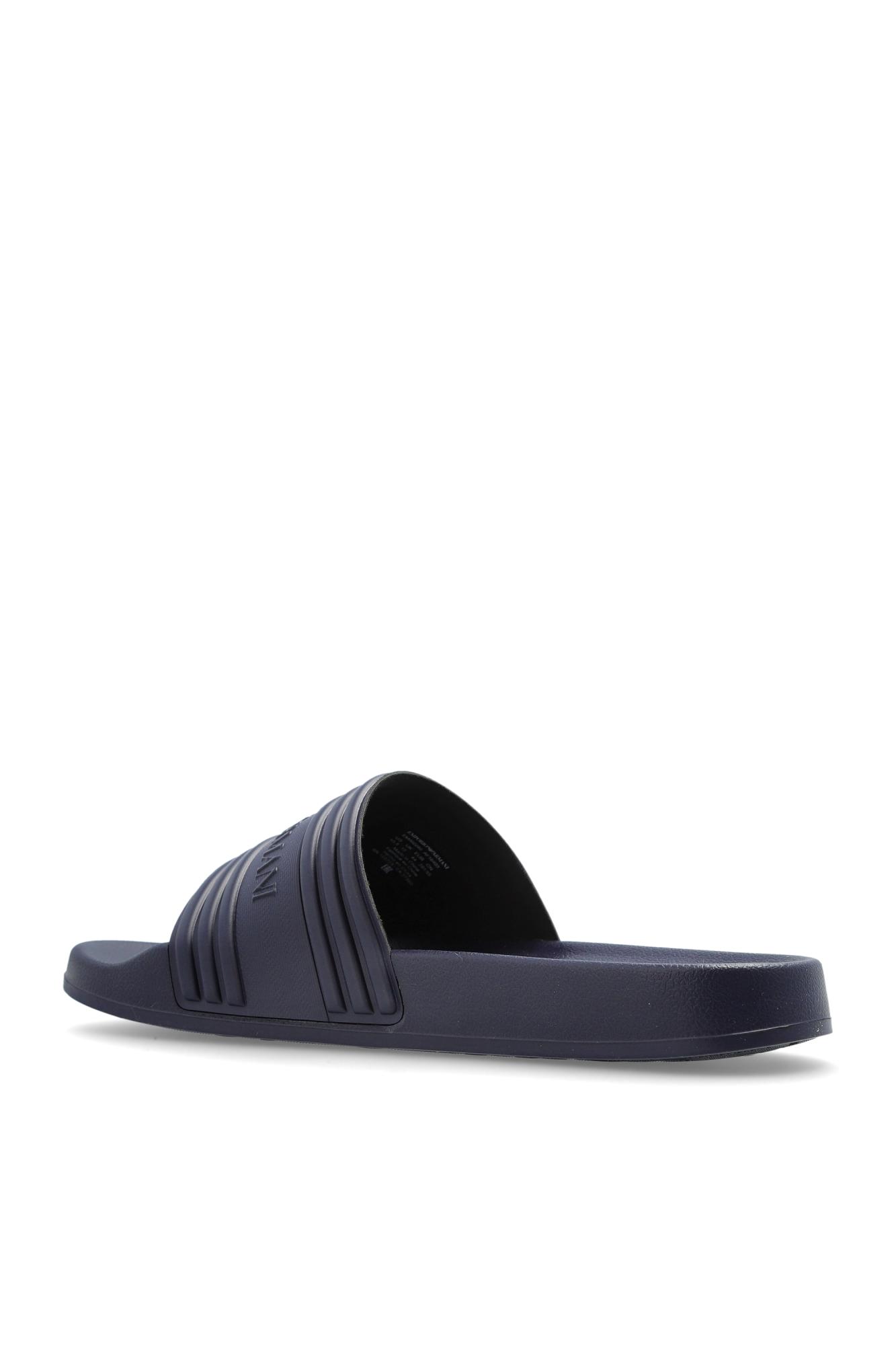 Emporio Armani Sandals and Slides for Men | Online Sale up