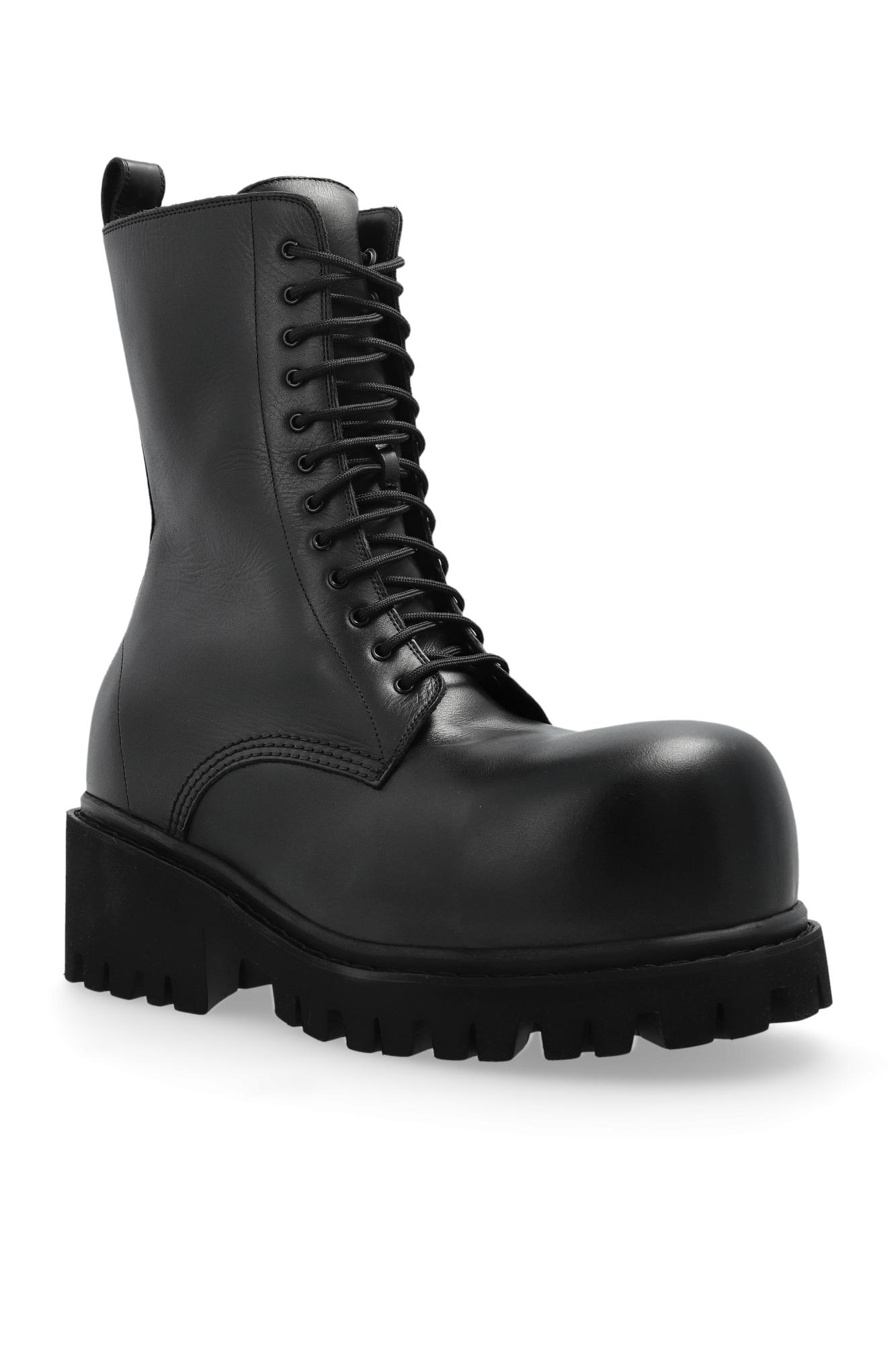 Balenciaga Boots Stomper in Black for Men | Lyst