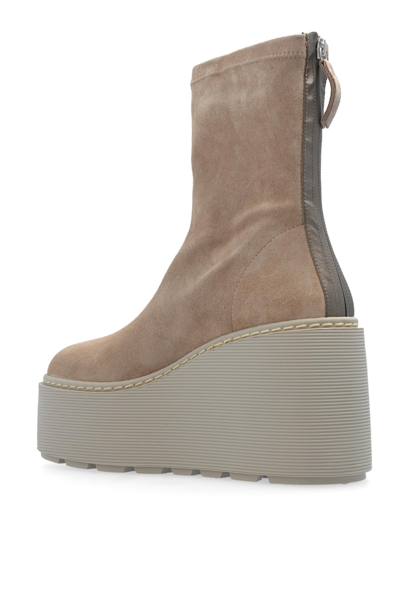 パンプス VIC MATIE' MAGNIFICO BOOTIES Vic Matié Platform Boots Magnifico in Natural | Lyst