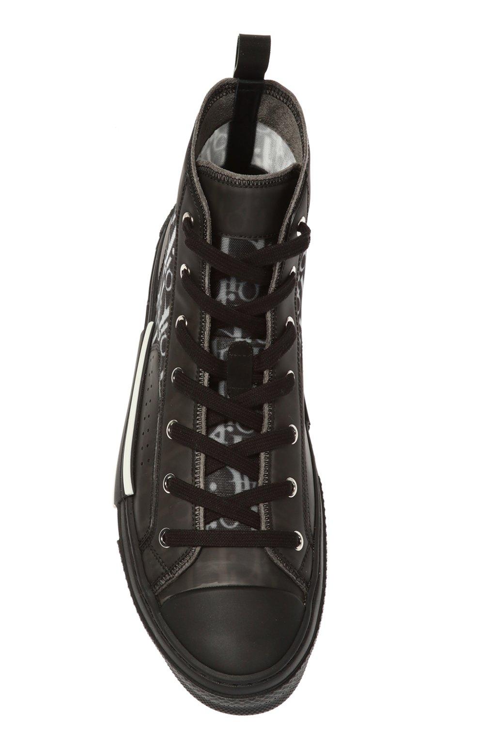 Dior Dior "b23" High-top Sneaker in Black for Men | Lyst