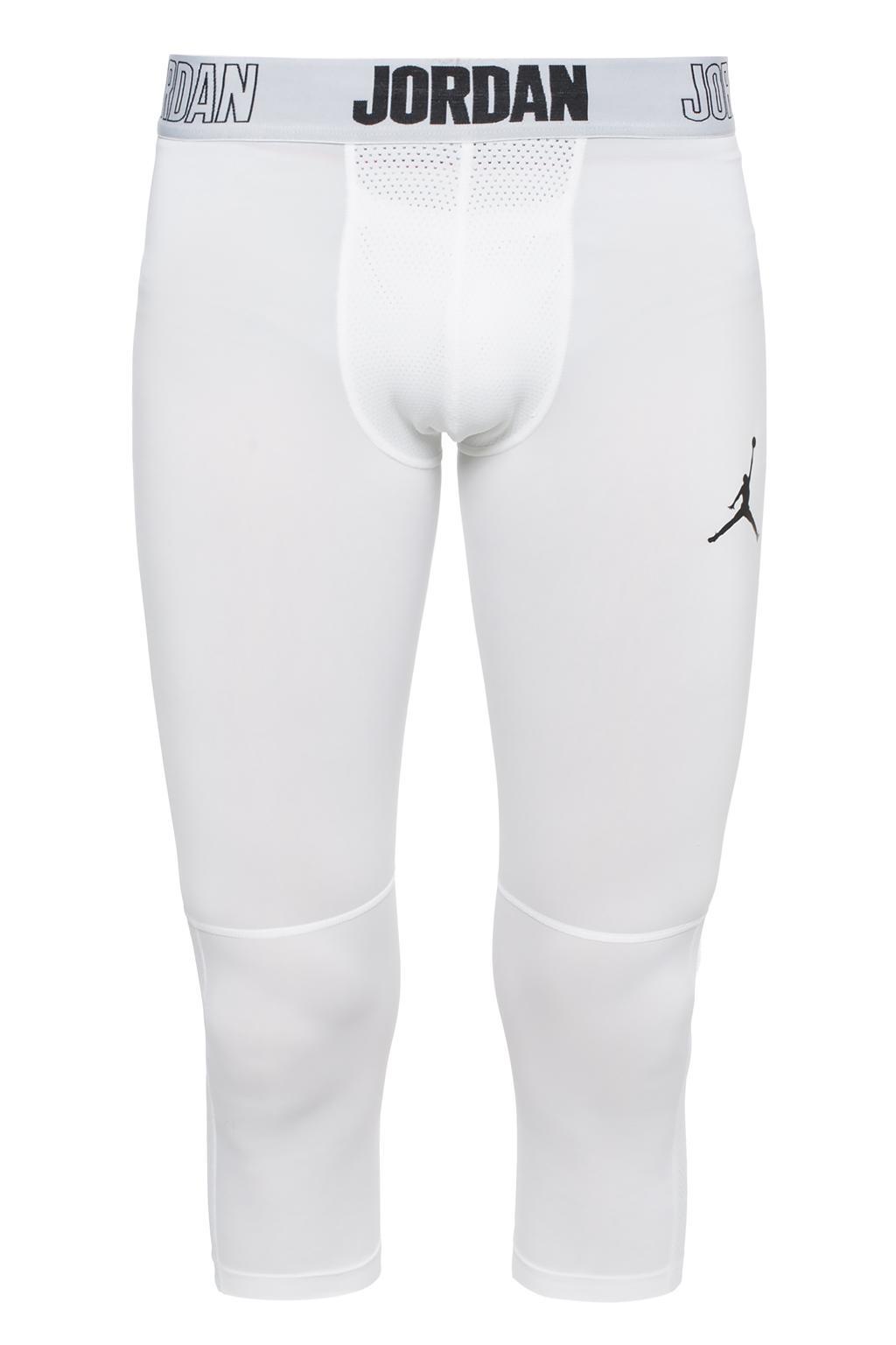Nike Jordan Dri-fit 23 Alpha 3/4 Training Tights in White for Men | Lyst