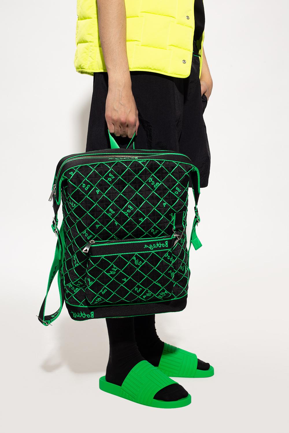 Bottega Veneta 'webbing' Backpack in Black for Men | Lyst