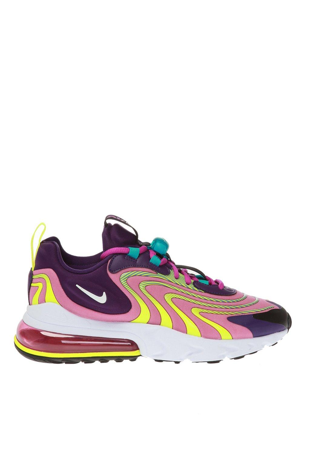 nike air max 270 react purple and green