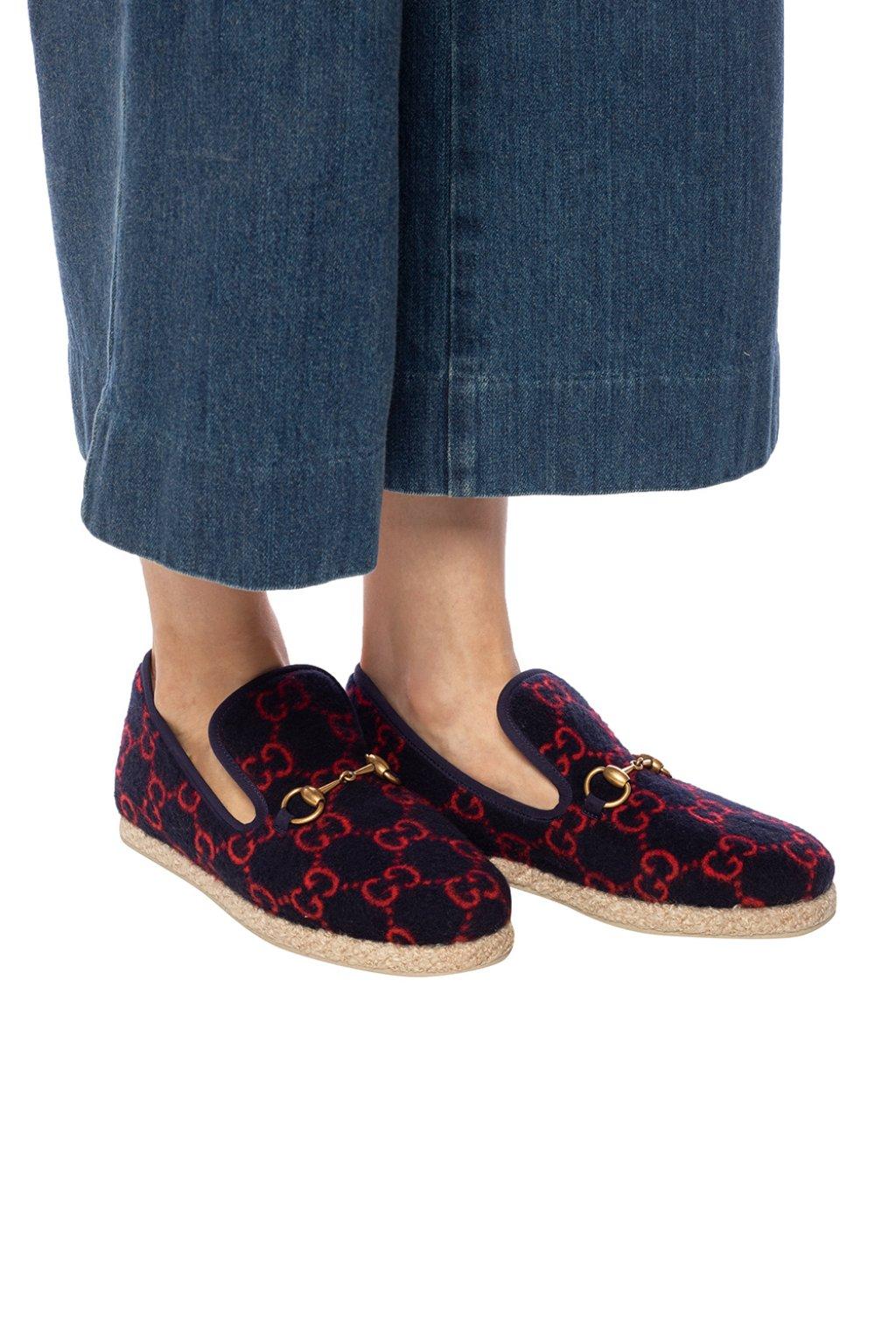 gucci wool loafers dames
