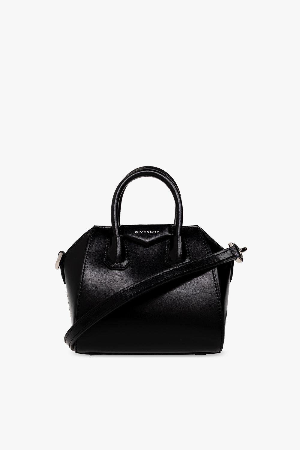 Givenchy 'antigona Micro' Shoulder Bag in Black | Lyst