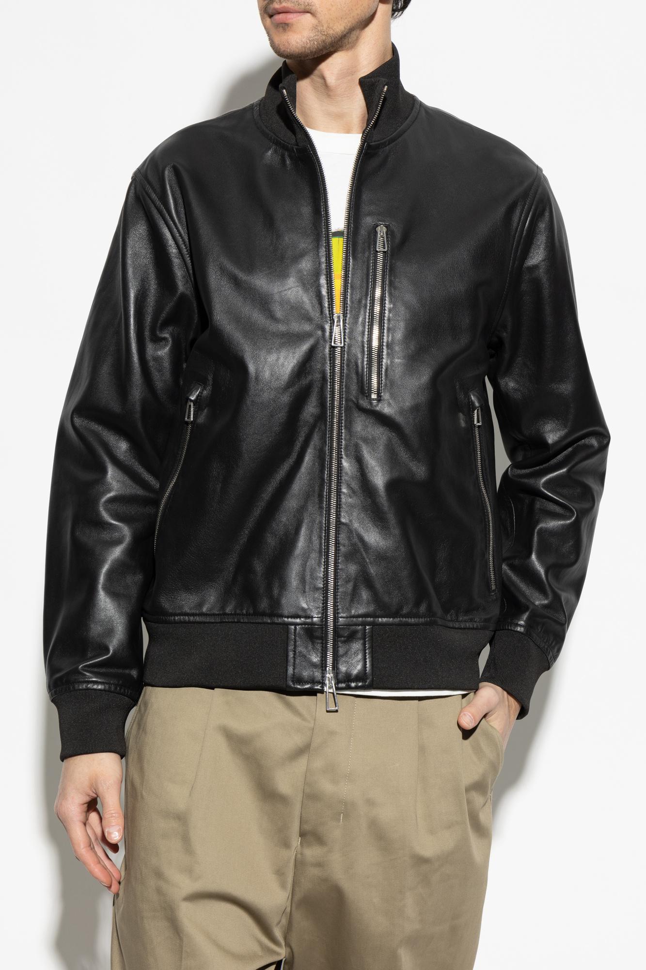 Macintosh×Paul Smith Motor Cycle Jacket PS Paul Smith double riders Jacket leather black L Used | eBay