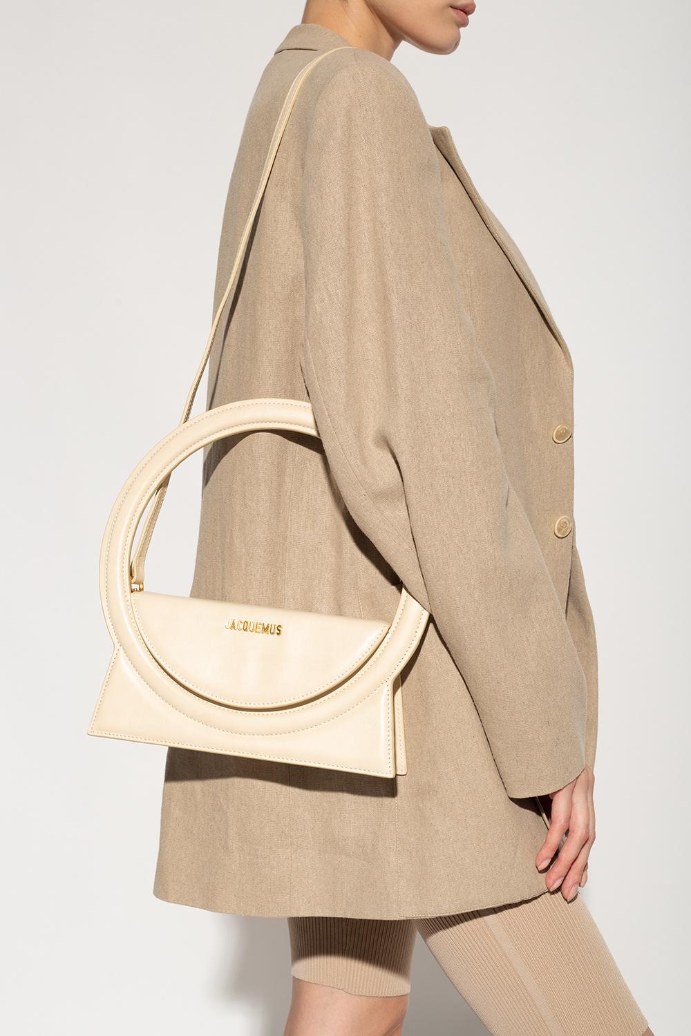Jacquemus 'le Sac Rond' Shoulder Bag in Natural