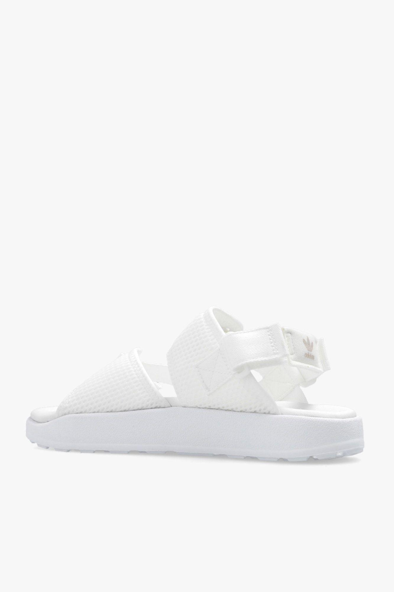 adidas Originals 'adilette Adv' Sandals in White | Lyst