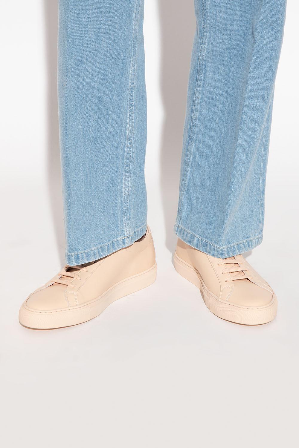 Common Projects 'original Achilles Low' Sneakers in Natural | Lyst